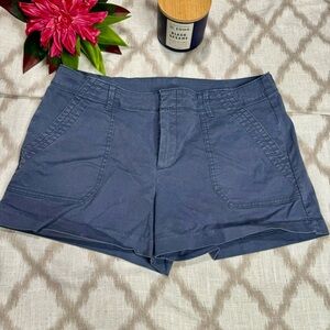 Women’s denim shorts blue gray